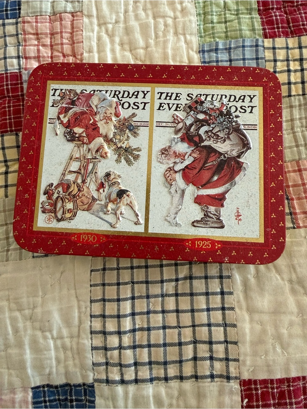 Saturday Evening Post Nostalgic playing cards